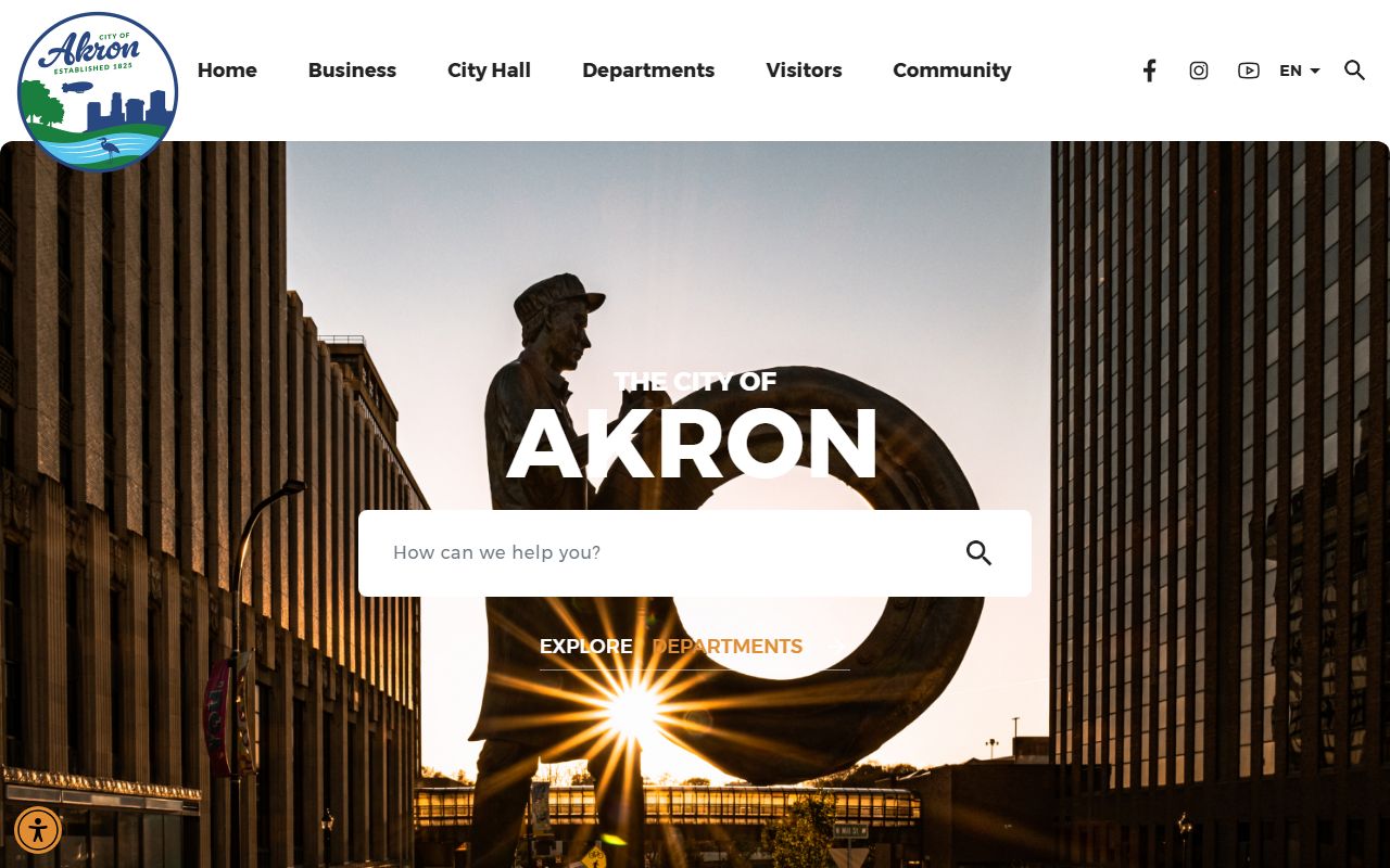 Akron city prosecutor office for Akron traffic court records