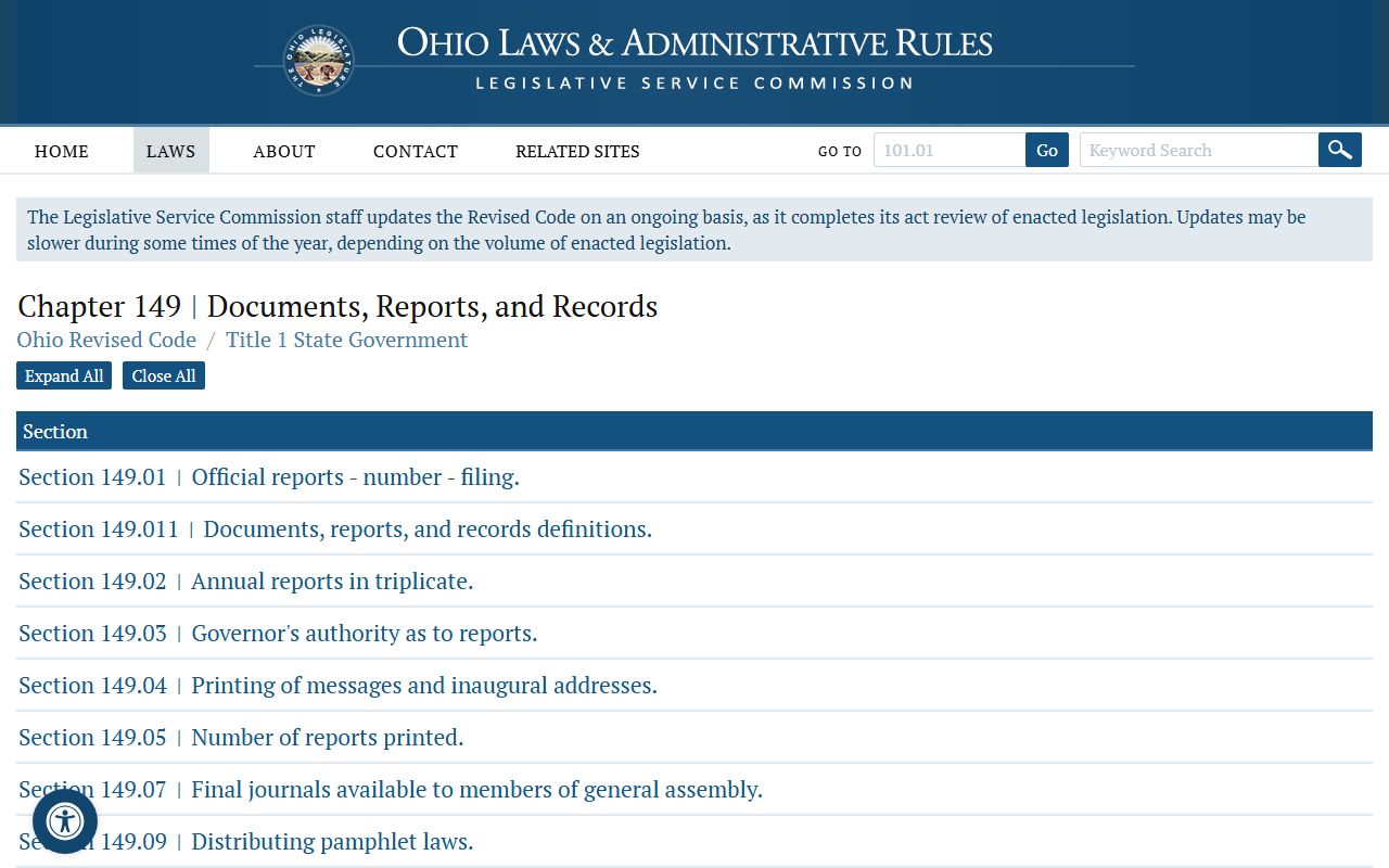 Ohio Revised Code Chapter 4510 license suspension traffic court records